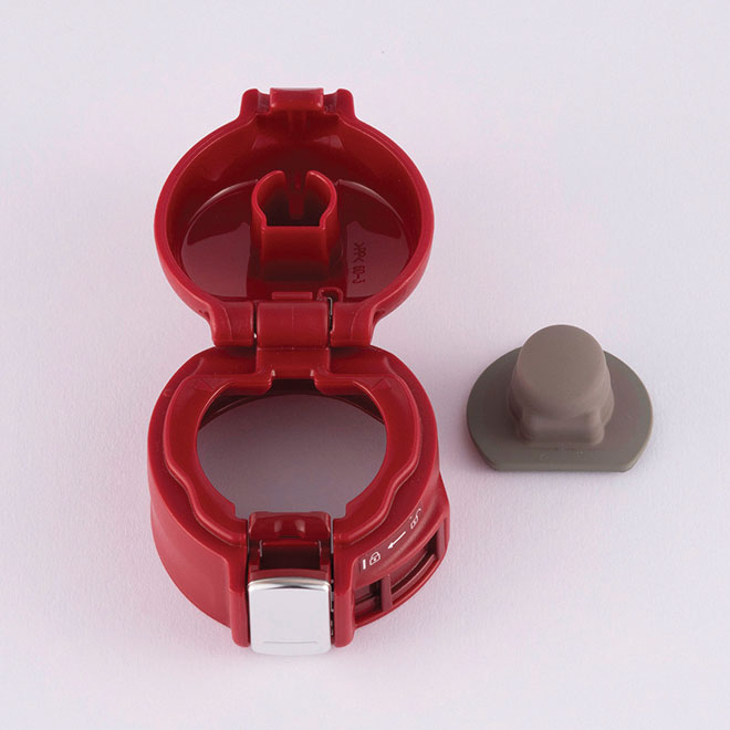 Stopper Cover Set (Red) for SM-SD (-RC) Clear Red **EXCLUDES STOPPER SET C6